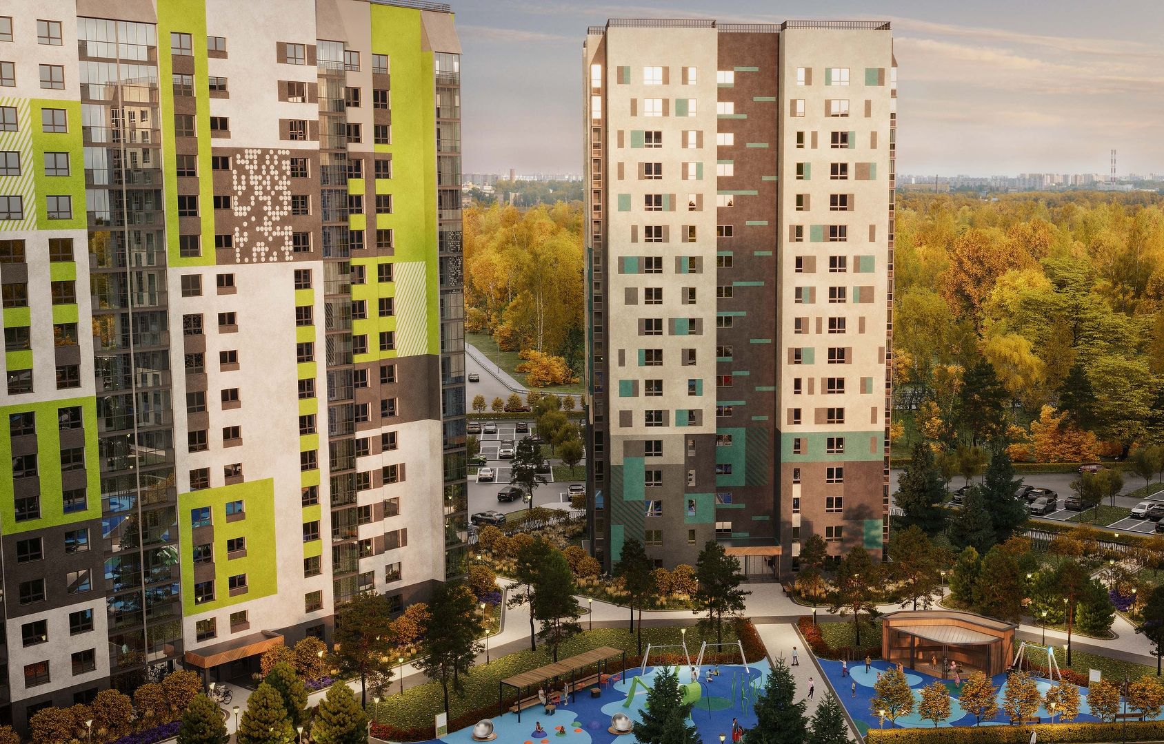 Эко-квартал «На Кедровой»‎ №4