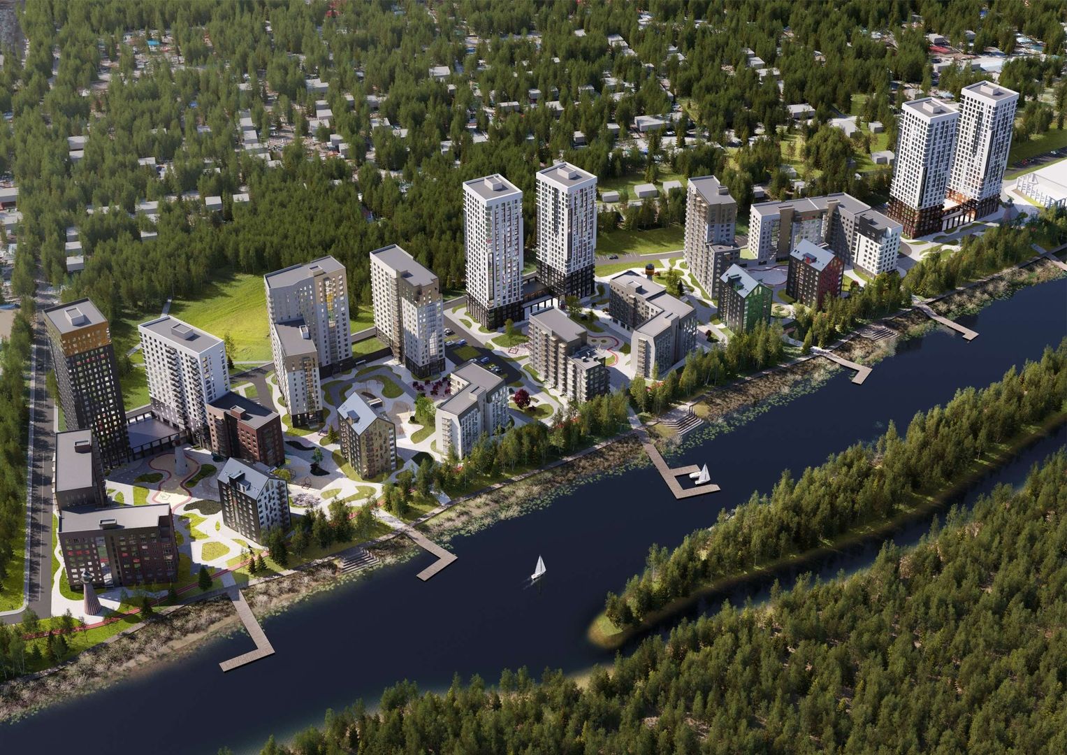 Скандинавские кварталы №1