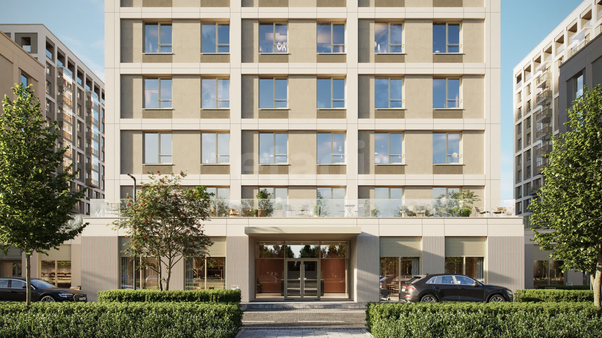 Город на озере №6